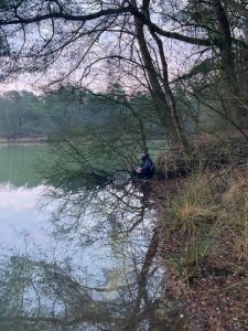 Dit jaar wordt anders Ritueel bij Blauwe Meer in Drenthe