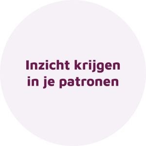 Inzicht Krijgen in je patronen - cirkel